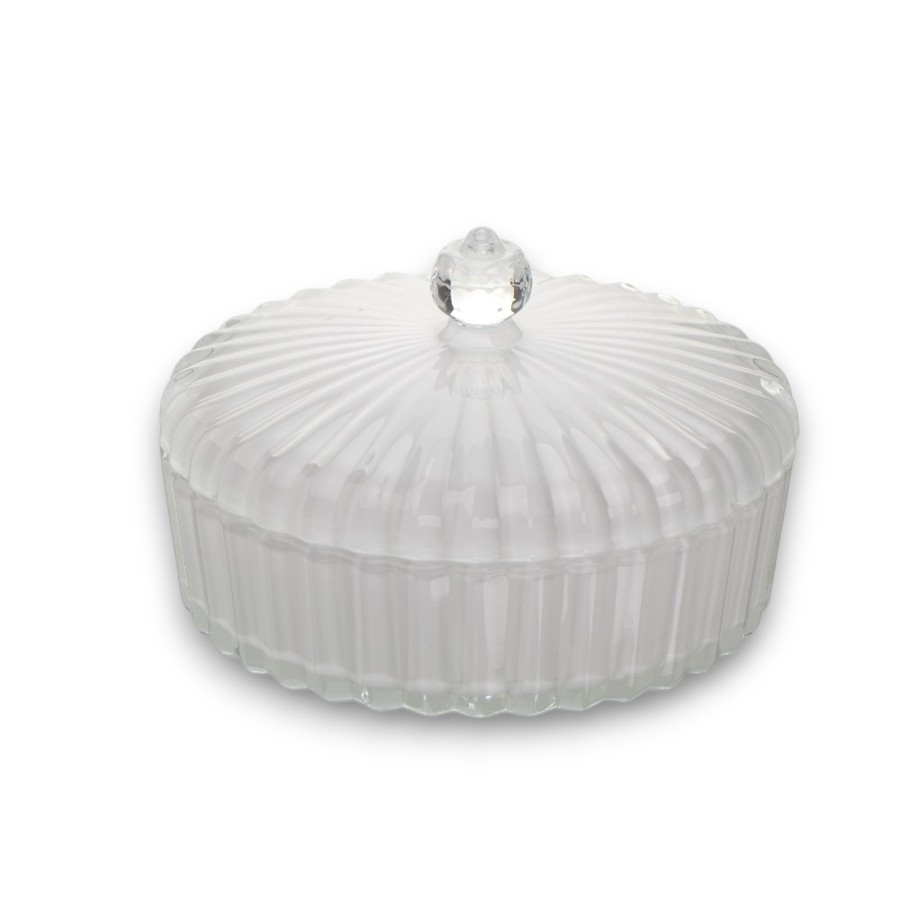 POUTICHE VETRO CONCHIGLIA BIANCO PERLA 13X10