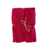 TELO ORGANZA CM90X3MT BURGUNDY