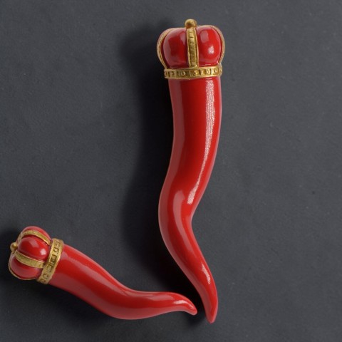 CORNO ROSSO MISURA GRANDE H.20 2
