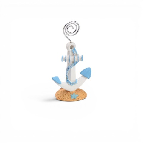 SEGNAPOSTO ANCORA 6X11CM  WHITE