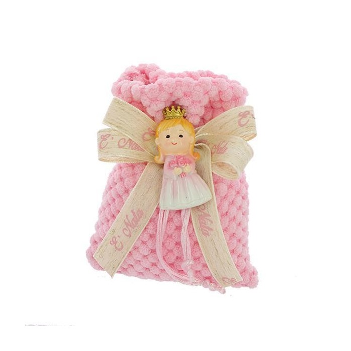 BUSTA RETT. CON TIRANTE MORBIDI ROSA 10X14