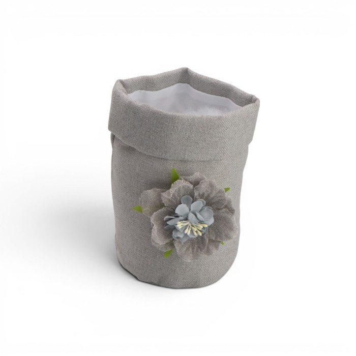 SACCHETTO STOFFA GREY