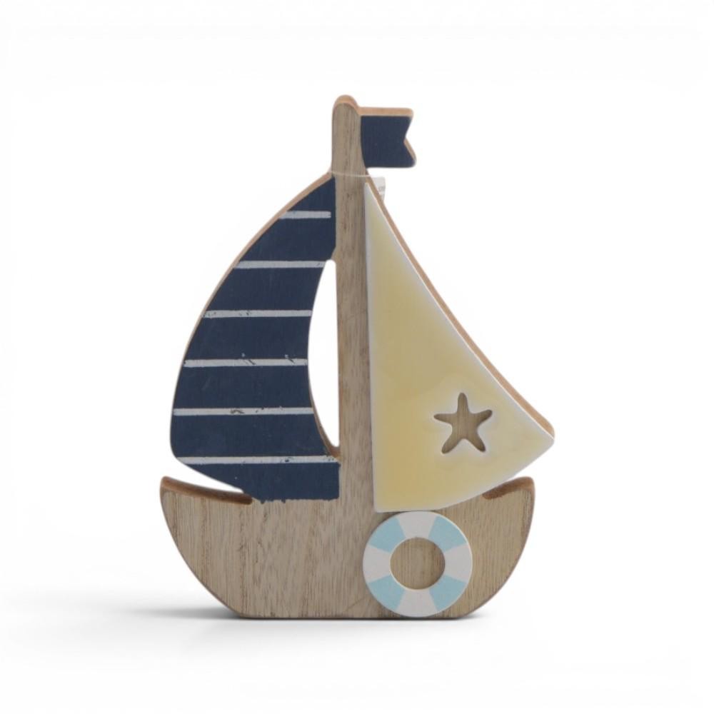 BARCA LEGNO 12X16CM
