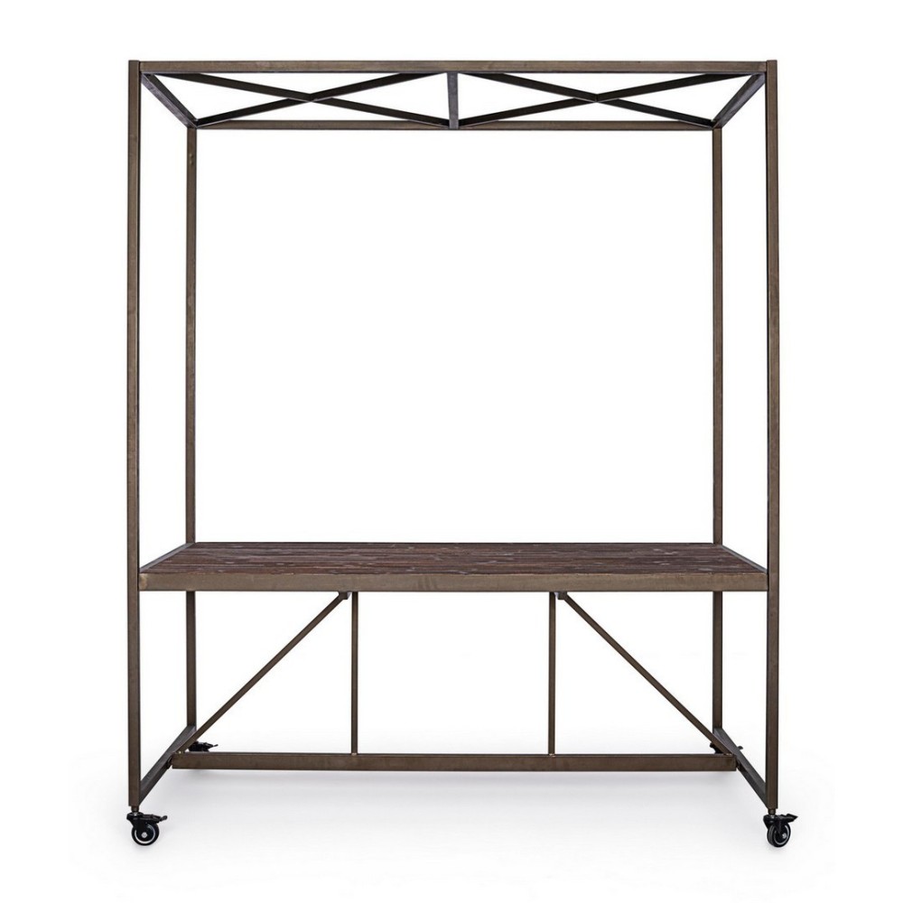 TAVOLO ESPOSITORE CON TETTO 180X90X220