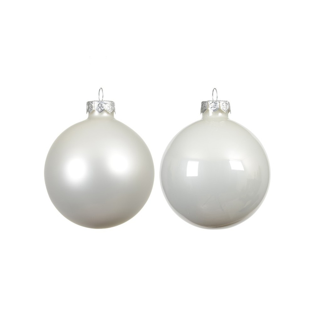 SFERA VETRO D.8 MIX BIANCO OPACO