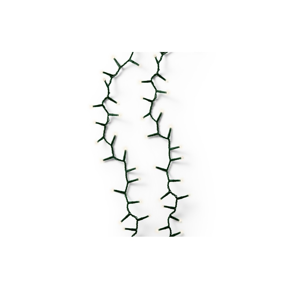 LUCI ALBERO L.60 MT 3000LED FILO VERDE LUCE CALDA