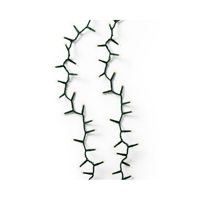 LUCI ALBERO L.60 MT 3000LED FILO VERDE LUCE CALDA
