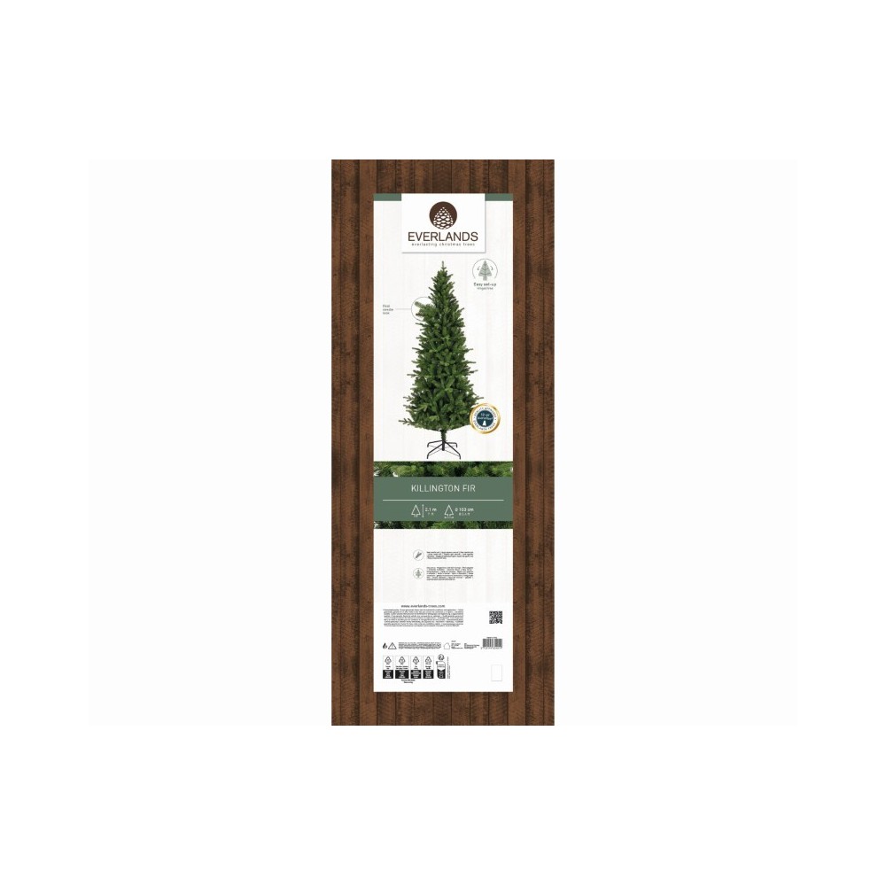 ABETE KILLINGTON H.210 D.103 CM. VERDE