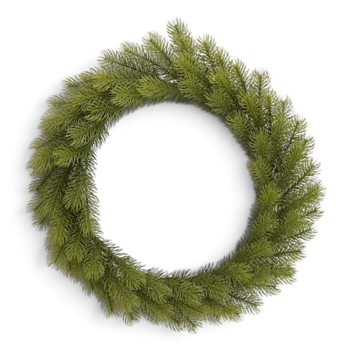 CORONA PINO VERDE REAL TOUCH DIAMETRO 45 CM