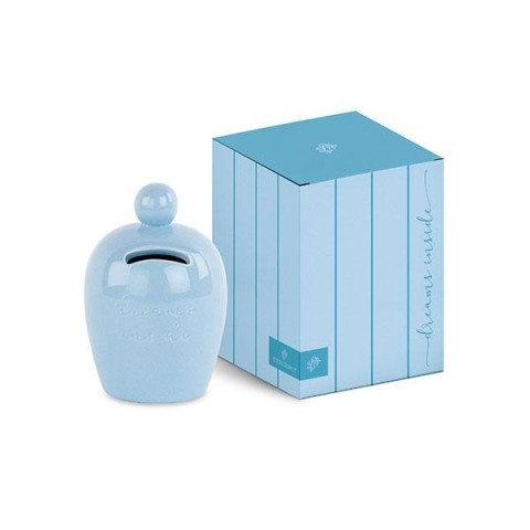 SALVADANAIO AZZURRO D8 H12 SCATOLA