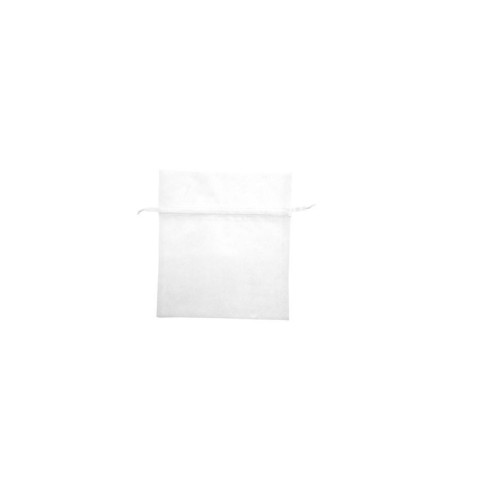 SACCHETTO ORGANZA 10XH12CM BIANCO