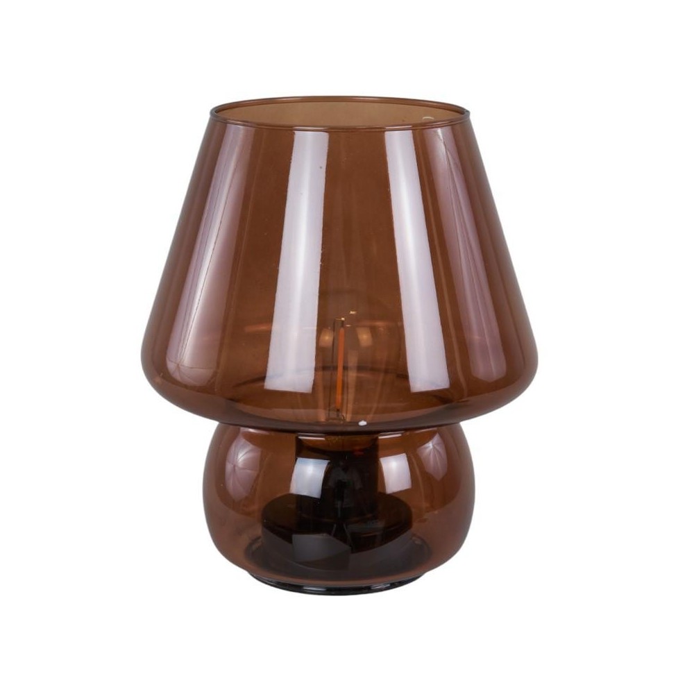 LAMPADA VETRO ROSSA H17