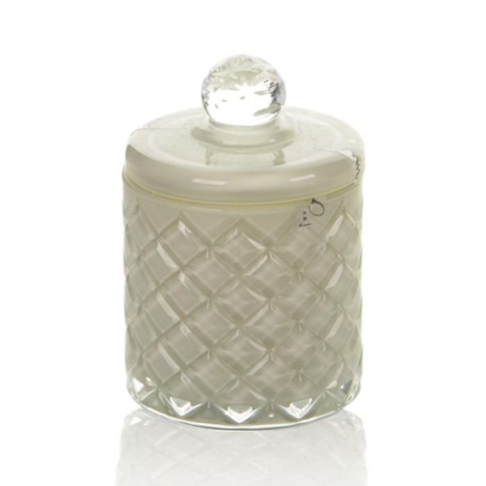 CANDELA IN VETRO SALVIA 8.5X13