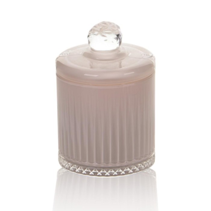 CANDELA IN VETRO CIPRIA 8.5X13