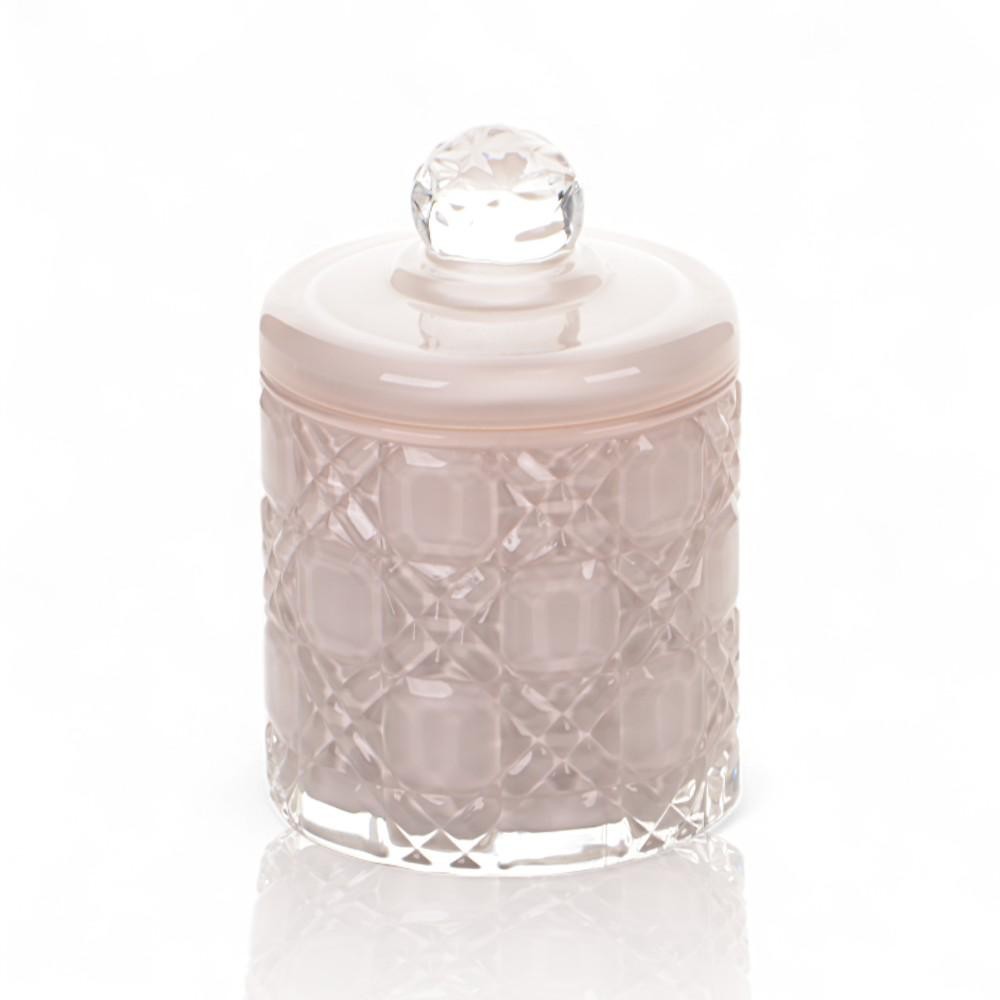 CANDELA IN VETRO CIPRIA 8.5X13