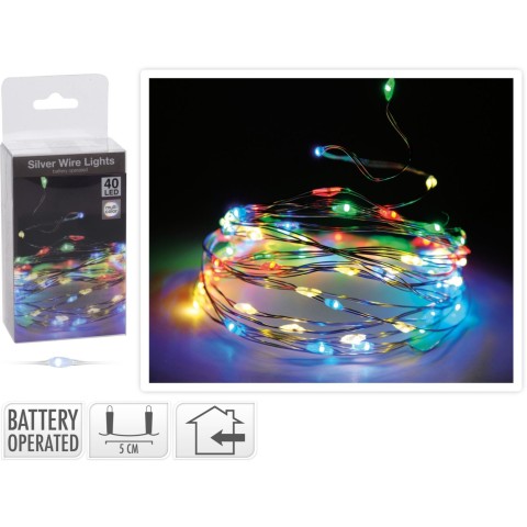 CAVO ARG 40LED MULTICOLOR BATT