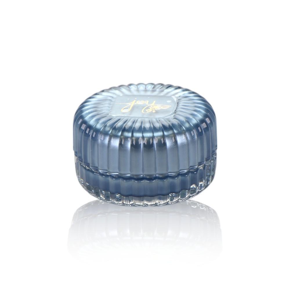 CANDELA VETRO H5X8CM CELESTE