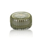 CANDELA VETRO H5X8CM VERDE