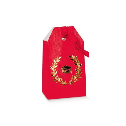 SCATOLA IN CARTONCINO TESO 55X35X100 MM. STAMPA ALLORO D'ORO