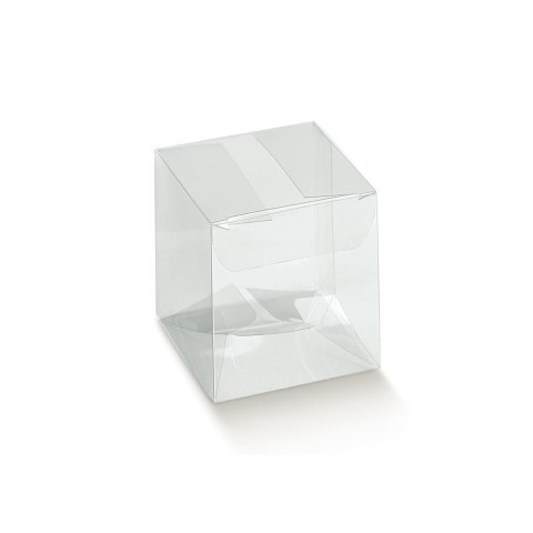 SCATOLA PLASTICA TRASPARENTE 50X50X50