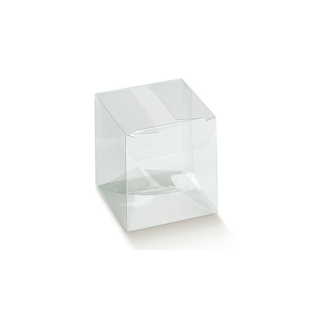 SCATOLA PLASTICA TRASPARENTE 50X50X80
