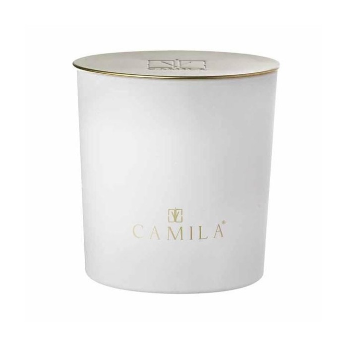 CANDELA PROFUMATA GRANDE ZUCCHERO FILATO H8XD7.5