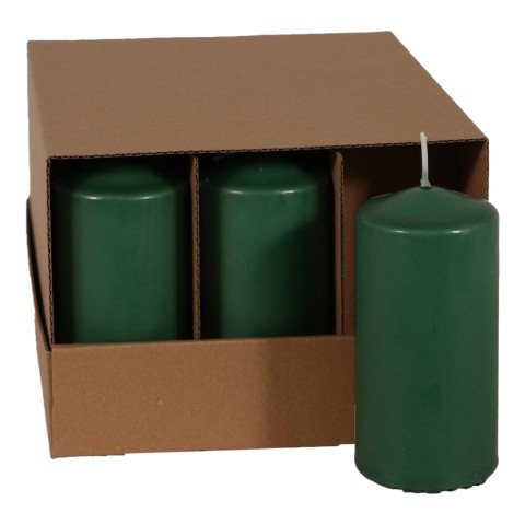 CANDELA CILINDRICA MM.100X50 VERDE