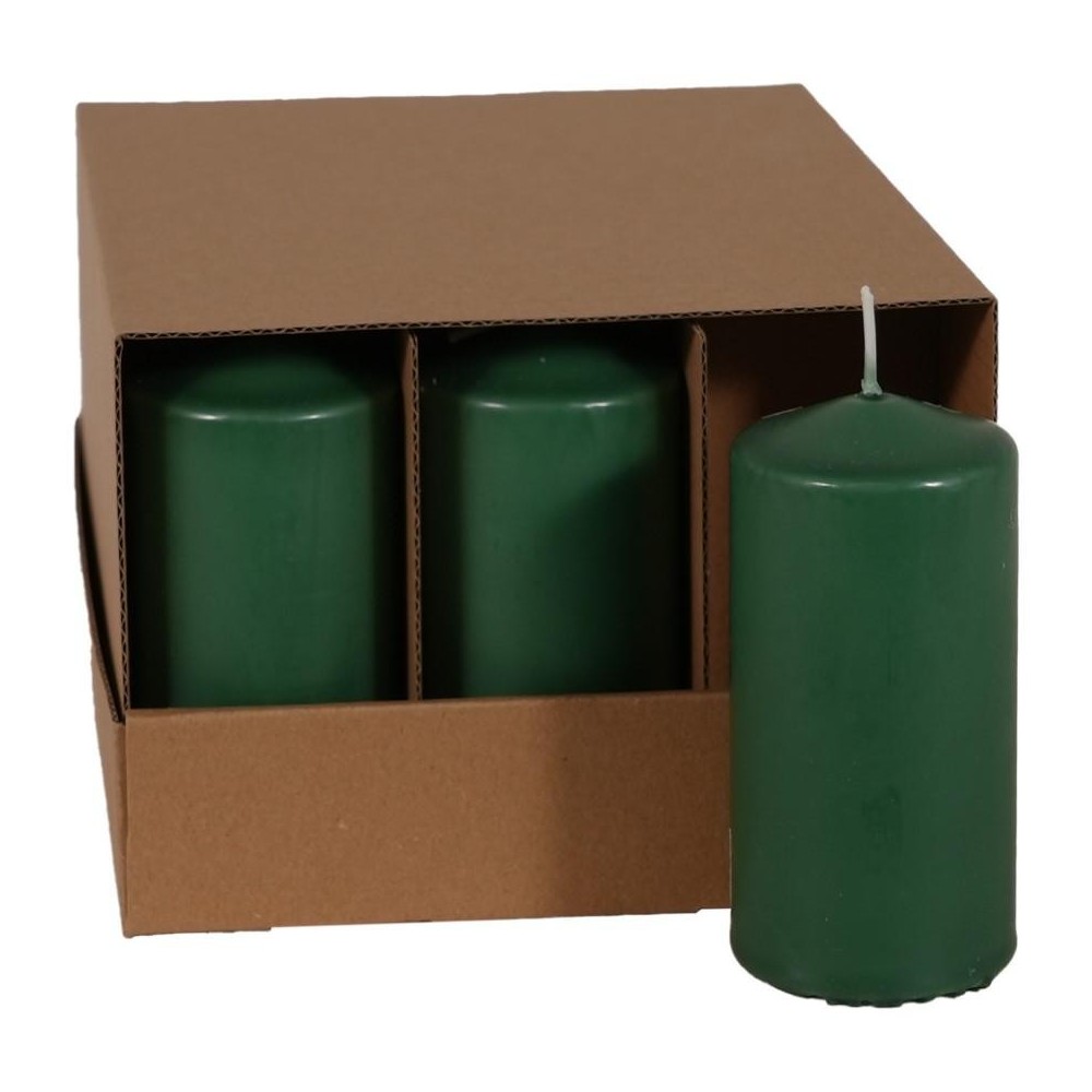 CANDELA CILINDRICA MM.100X50 VERDE