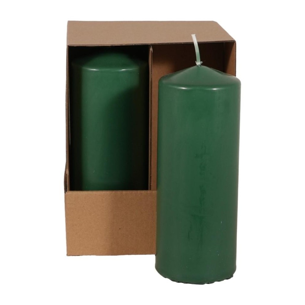 CANDELA CONICA MM.150X60 VERDE