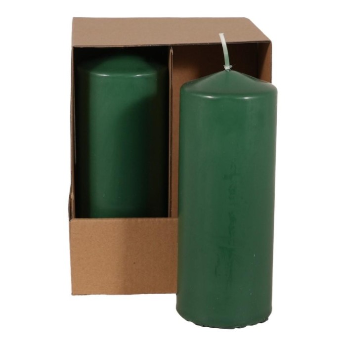 CANDELA CONICA MM.150X60 VERDE