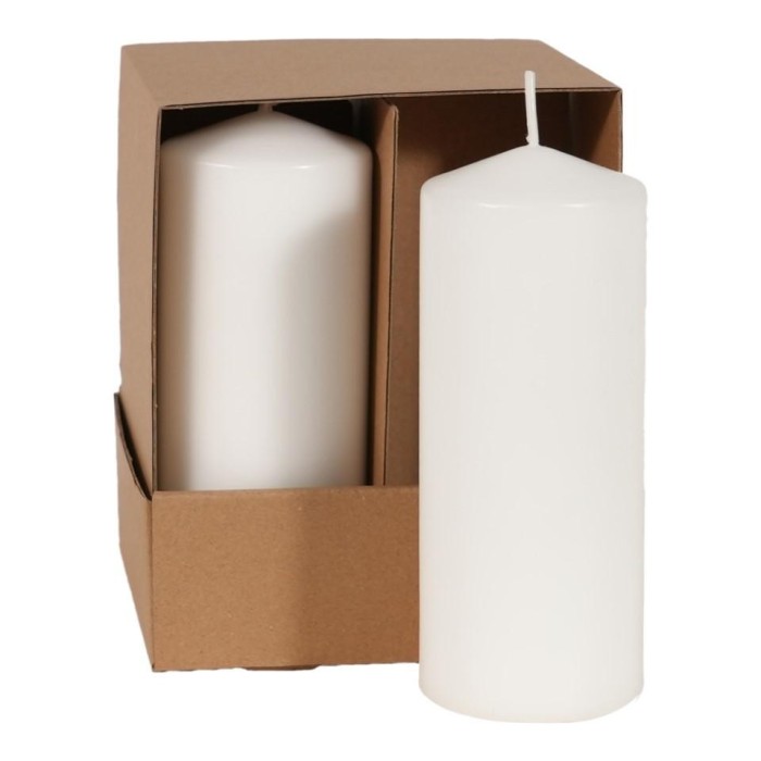 CANDELA CONICA MM.150X60 BIANCA