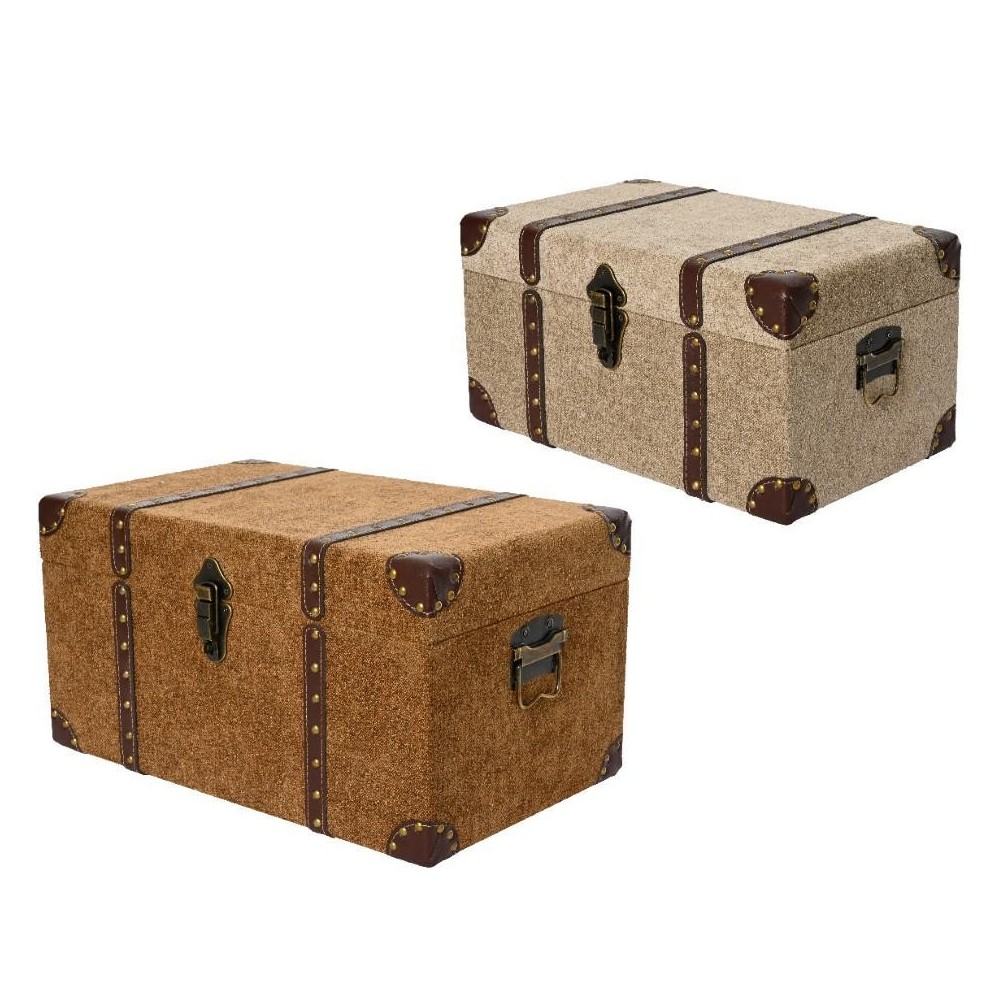 SET 2 VALIGIE IN MDF L.40CM. L.48CM.