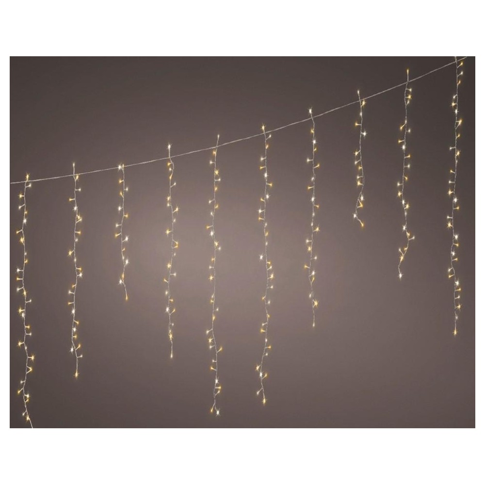 LUCI LED A CASCATA L.375CM. H.60CM. ESTERNO