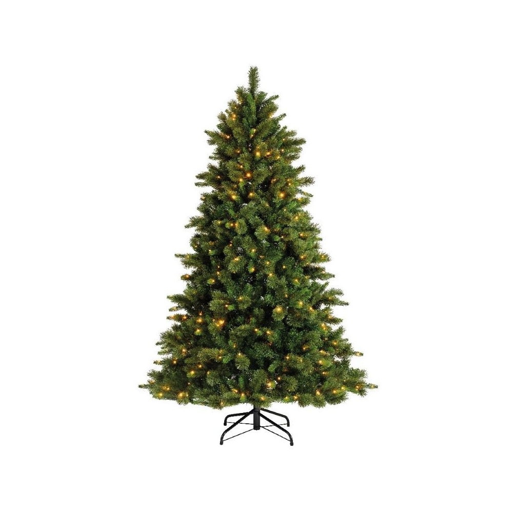 ABETE EDMONTON CON 350 LED H.180CM. VERDE