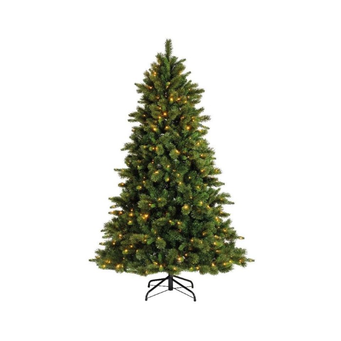 ABETE EDMONTON CON 350 LED H.180CM. VERDE