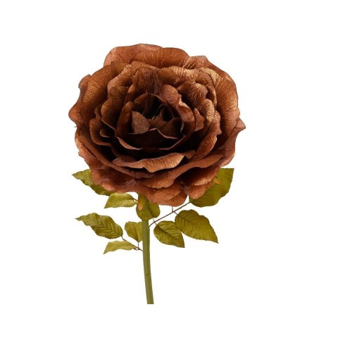 ROSA GIGANTE ORO LAME' H.125CM.