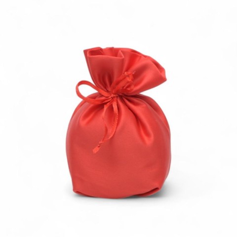 SACCHETTO RASO BON BON 12XH13 ROSSO