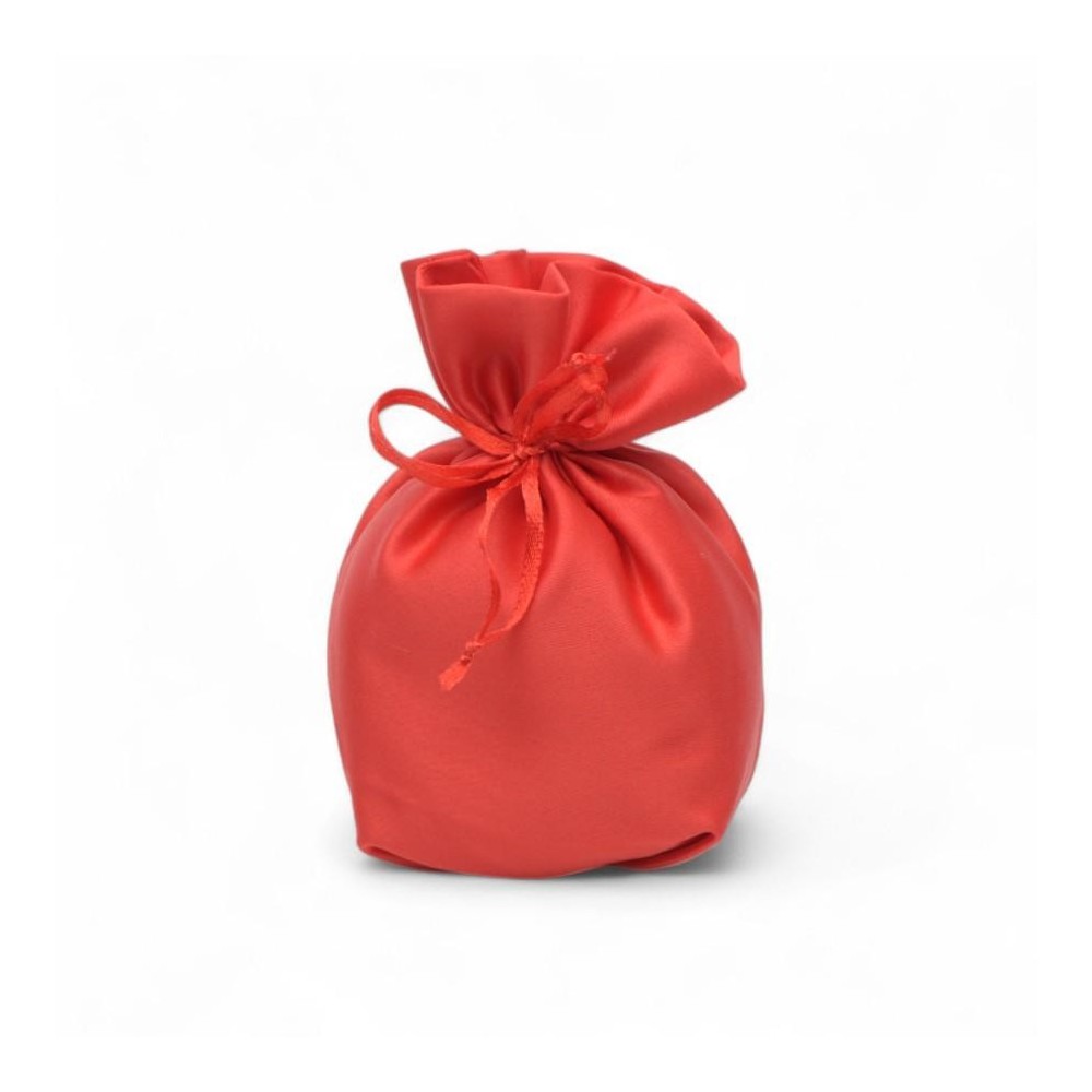 SACCHETTO RASO BON BON 12XH13 ROSSO