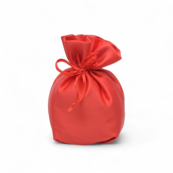 SACCHETTO RASO BON BON 12XH13 ROSSO