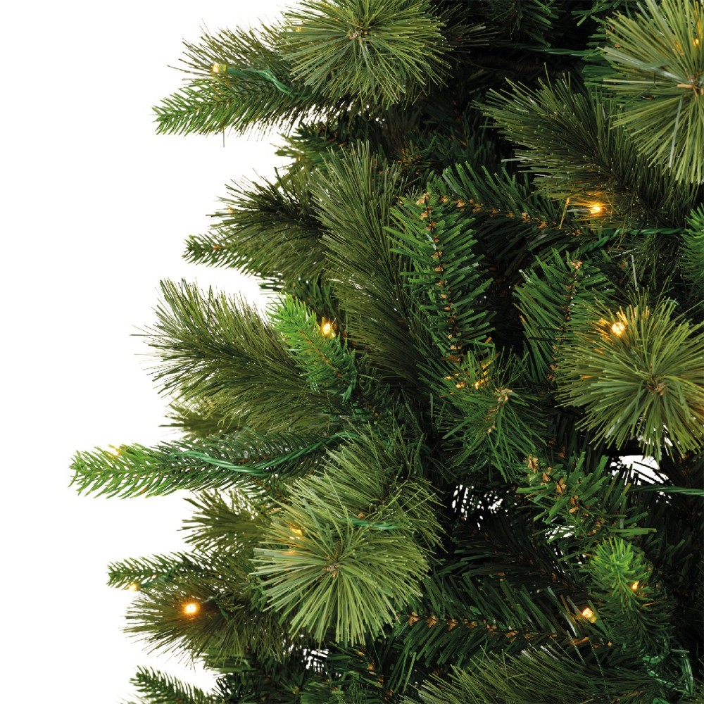 ABETE EDMONTON CON 350 LED H.180CM. VERDE