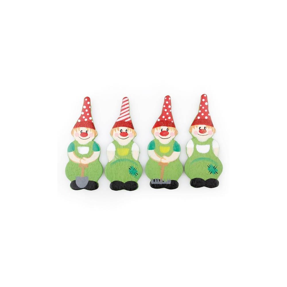GNOMETTO APPLIC LEGNO 4ASS VER