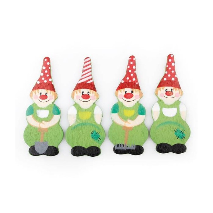 GNOMETTO APPLIC LEGNO 4ASS VER