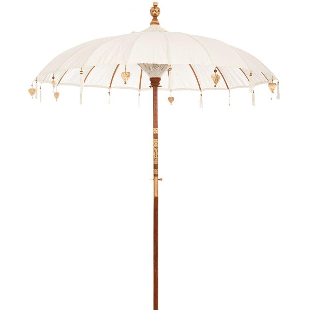 OMBRELLONE BIANCO D185x260CM BALI