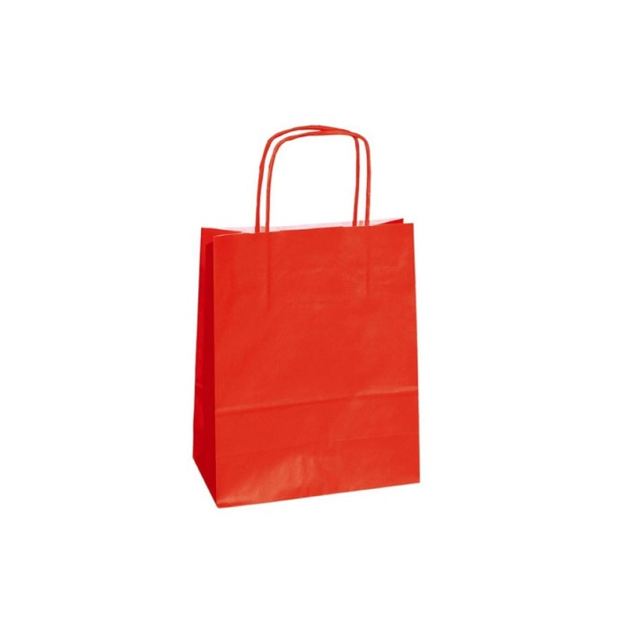 SHOPPER 22X10X29 ROSSO CVE GR.90