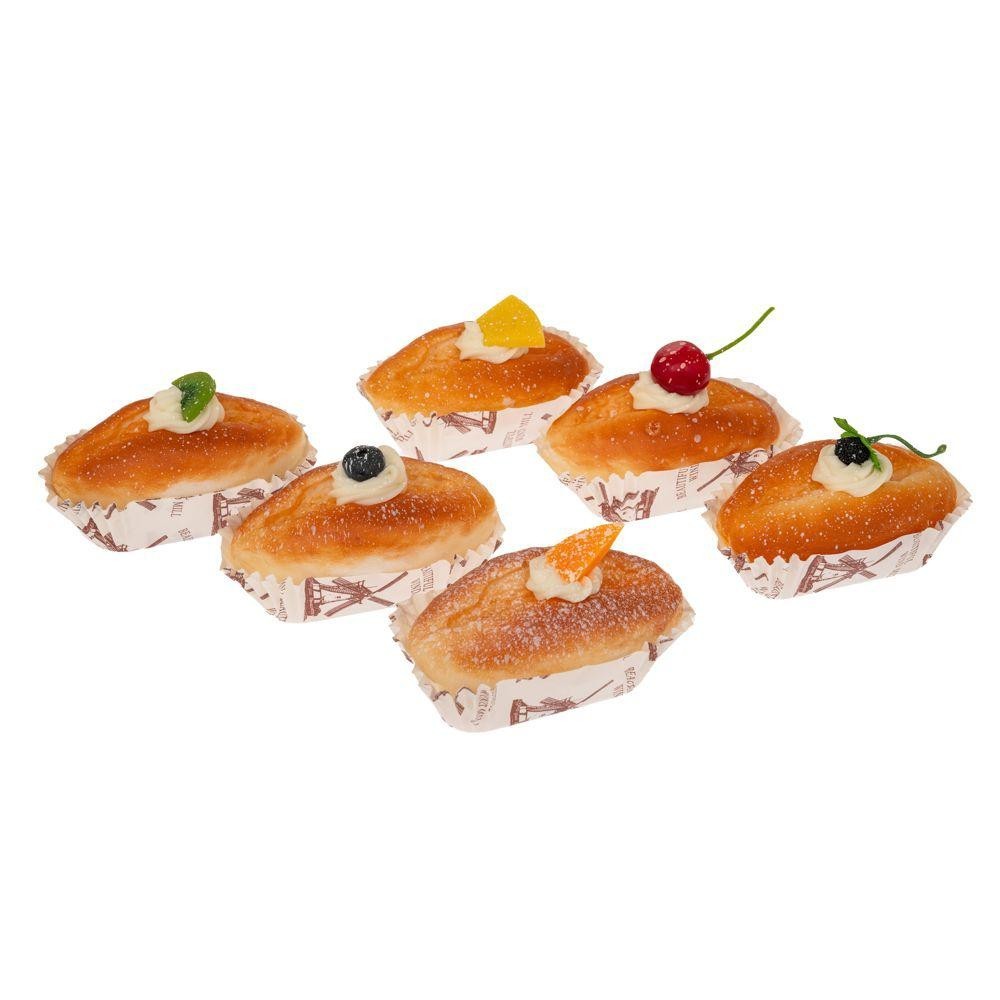 MAGNETI DECORATI PLUMCAKE H.8 CM. 6 ASSORTITI