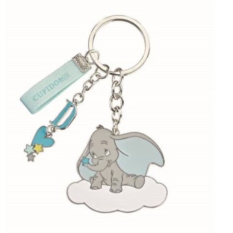 PORTACHIAVI METALLO DUMBO AZZU
