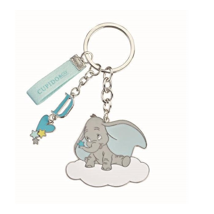 PORTACHIAVI METALLO DUMBO AZZU