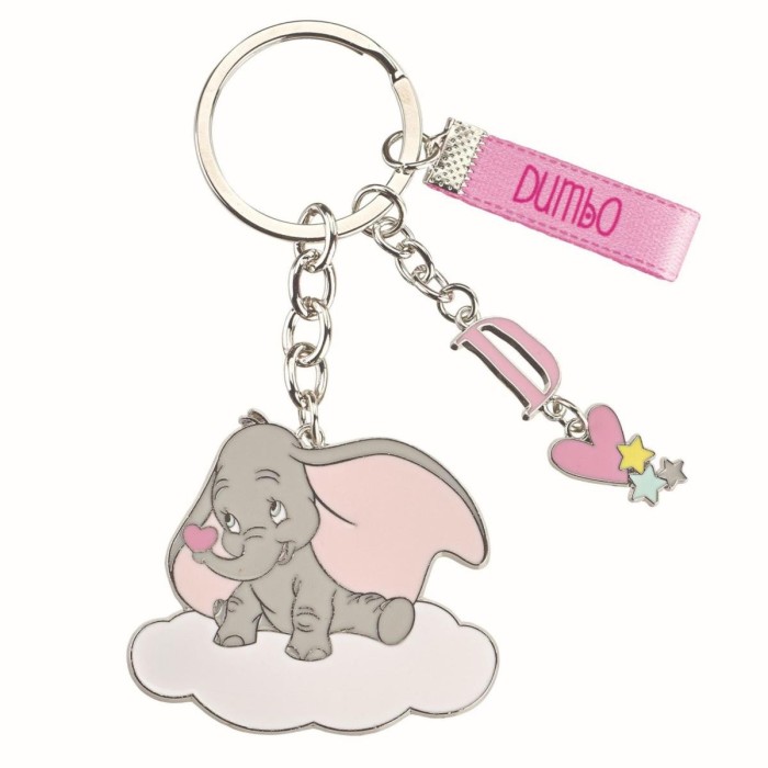 PORTACHIAVI METALLO DUMBO ROSA