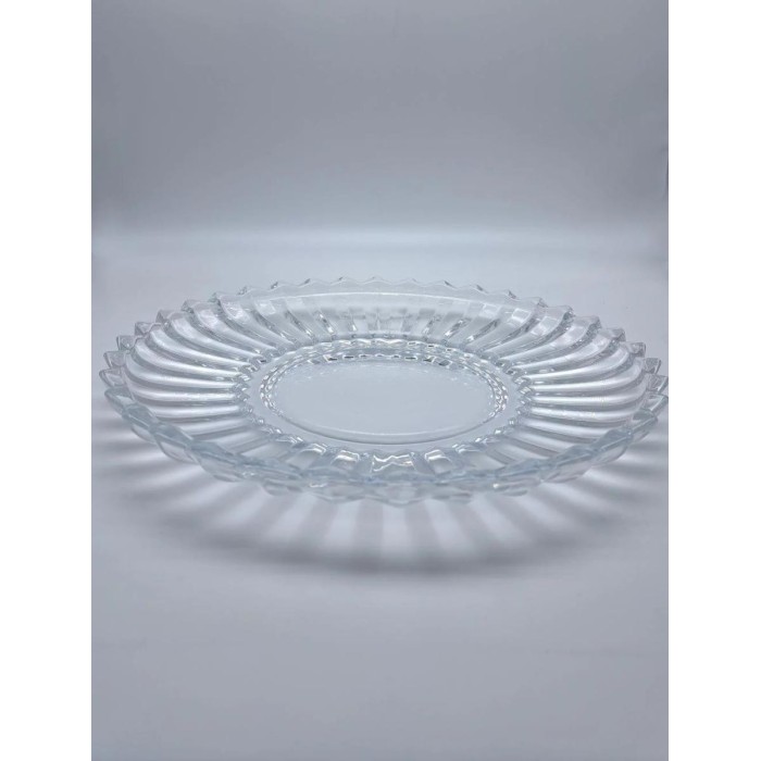 PIATTO VETRO JANICE 29X4CM