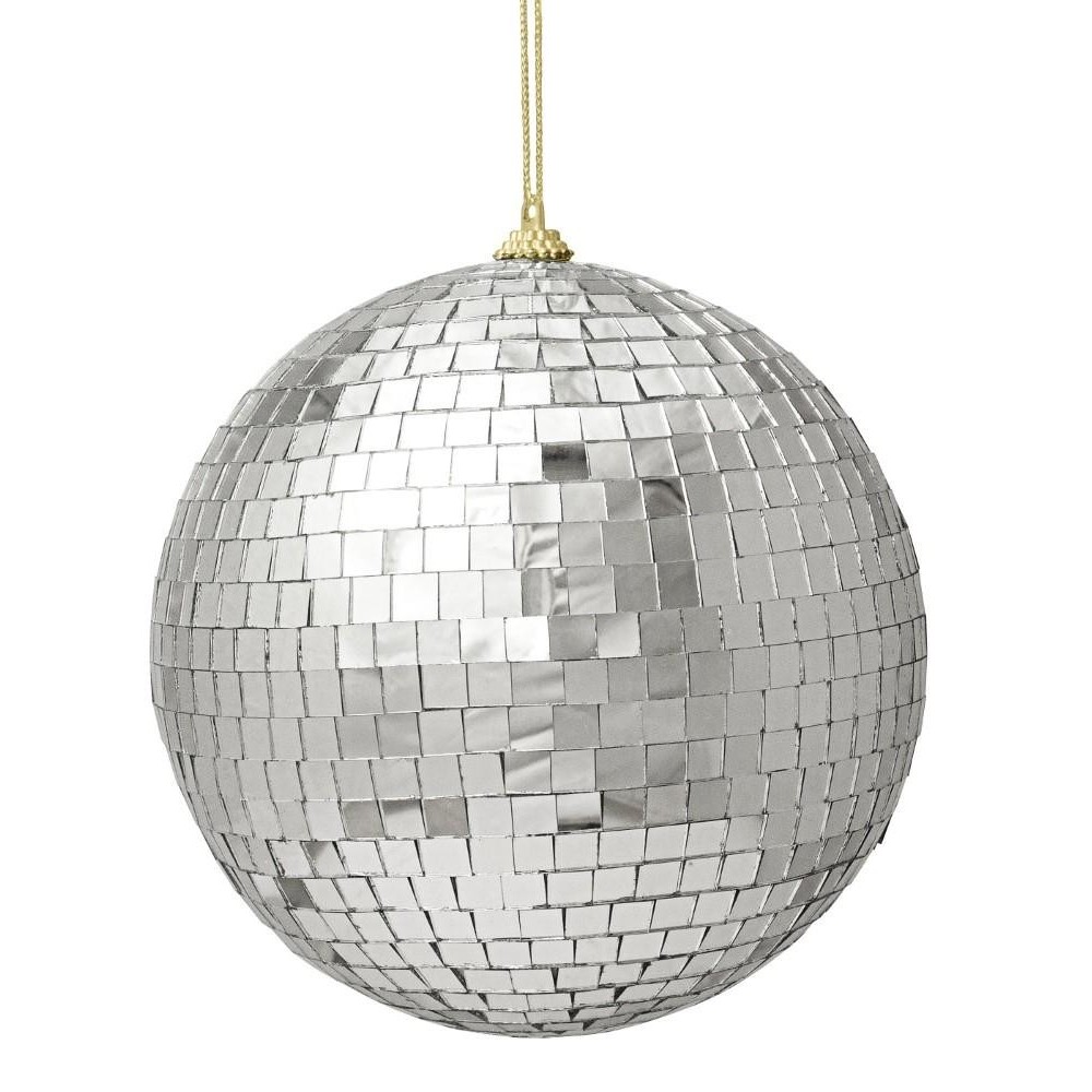 SFERA SPECCHIO PARADISE ARGENTO D.15CM.